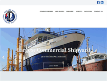 Tablet Screenshot of adelaideship.com.au